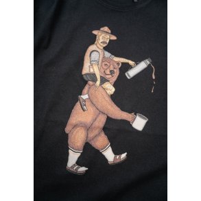 LAKOR Nordic ber Final T-shirt - Moonless night