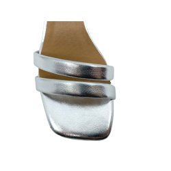 B&Co sandal m. hl - silver 282136000