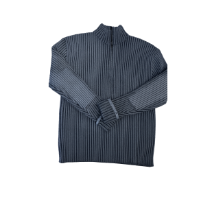 Rains Sapa knit half zip - dark grey/black