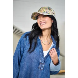 Black Colour BCdune cap - yellow mix