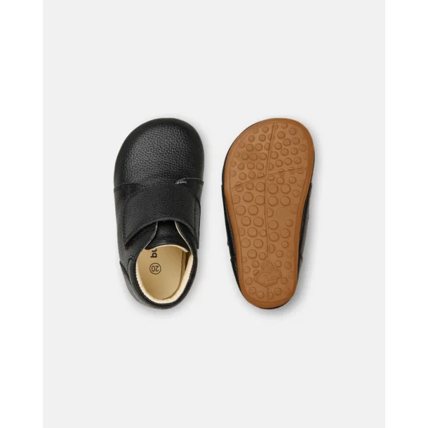 Bundgaard hjemmesko tannu lder - sort BG601028