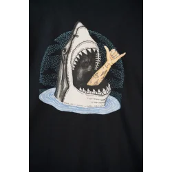 LAKOR Back Attack Boxfit L/S t-shirt - moonless night