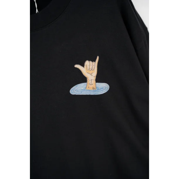 LAKOR Back Attack Boxfit L/S t-shirt - moonless night