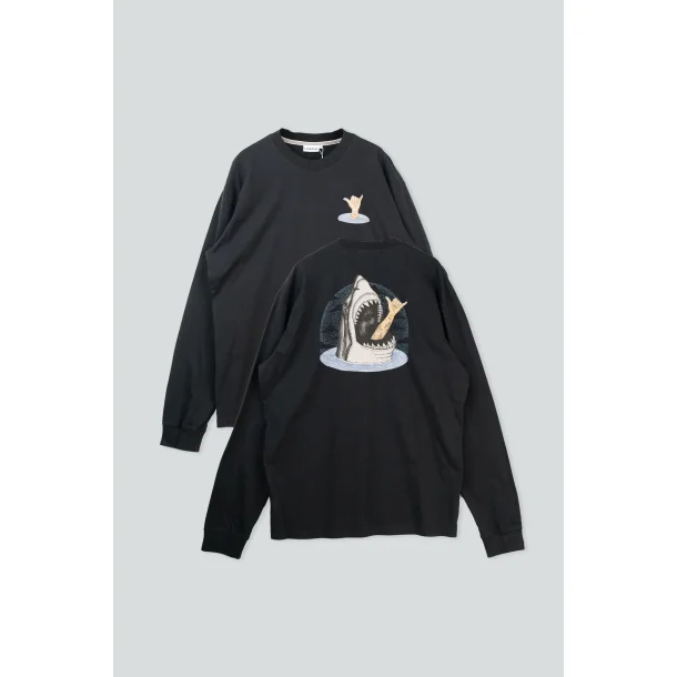 LAKOR Back Attack Boxfit L/S t-shirt - moonless night