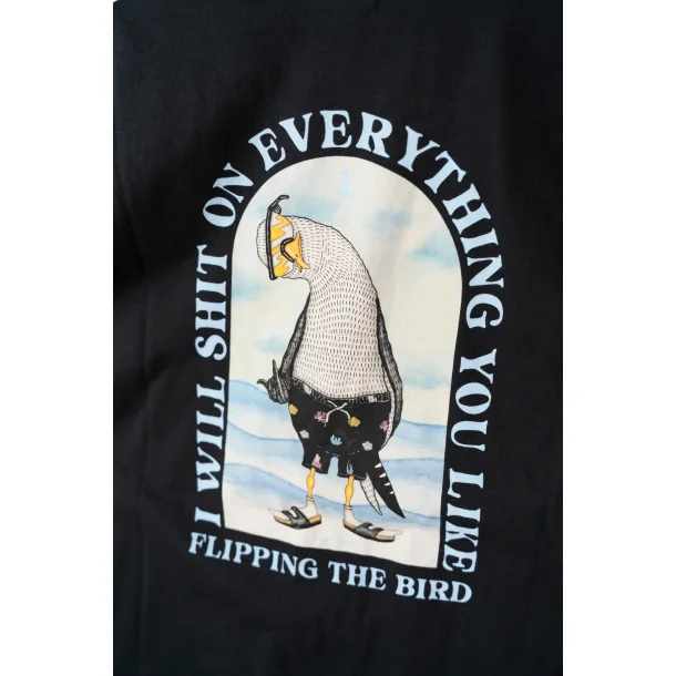 LAKOR Bacl Flipping t-shirt - moonless night