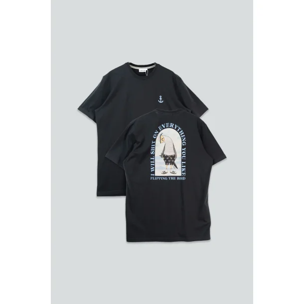 LAKOR Bacl Flipping t-shirt - moonless night