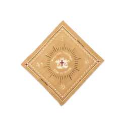 Blue de Gnes Bandana - Antique Bronze 