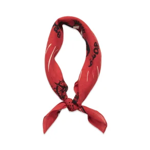 Blue de Gnes Bandana - Red