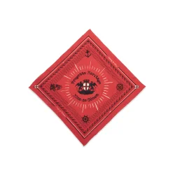 Blue de Gnes Bandana - Red