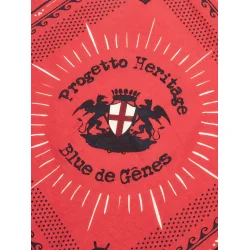 Blue de Gnes Bandana - Red