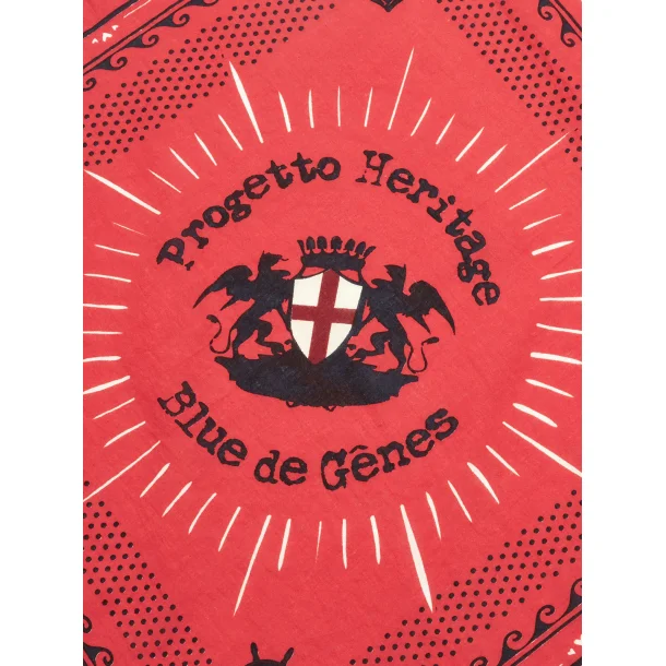 Blue de Gnes Bandana - Red