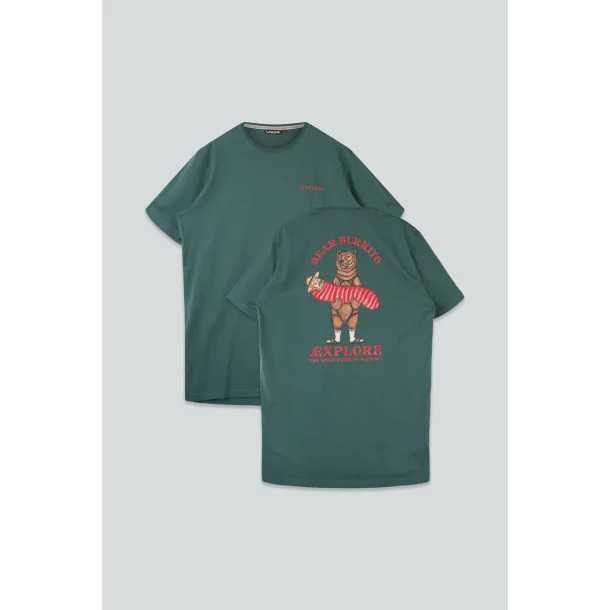 LAKOR Bear Burrito T-shirt - Green Gables 