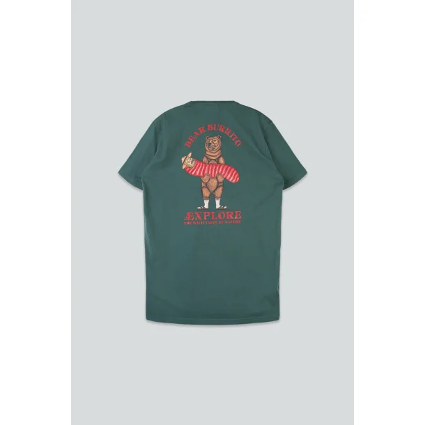 LAKOR Bear Burrito T-shirt - Green Gables 