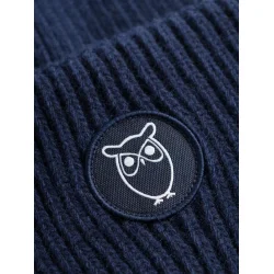 Knowledge Cotton Wool Beanie - total eclipse 