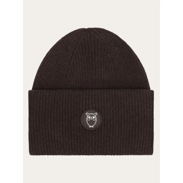 Knowledge Cotton Wool Beanie - Chocolate Torte 