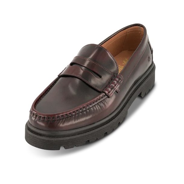 Playboy Halifax Penny Loafer - bordeaux OP2062