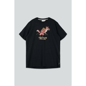 LAKOR Pushing the Log t-shirt - moonless night