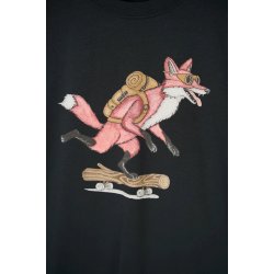 LAKOR Pushing the Log t-shirt - moonless night