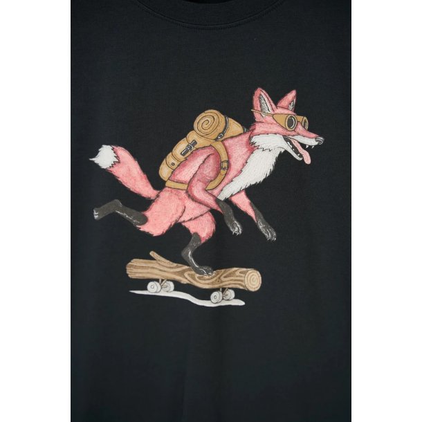 LAKOR Pushing the Log t-shirt - moonless night