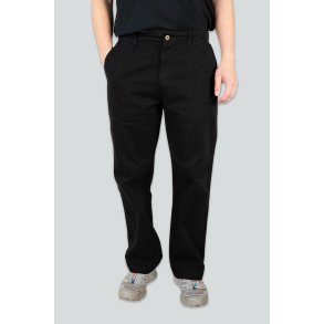 LAKOR Relaxed Twill Pants - black 