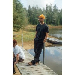 LAKOR Relaxed Twill Pants - black 