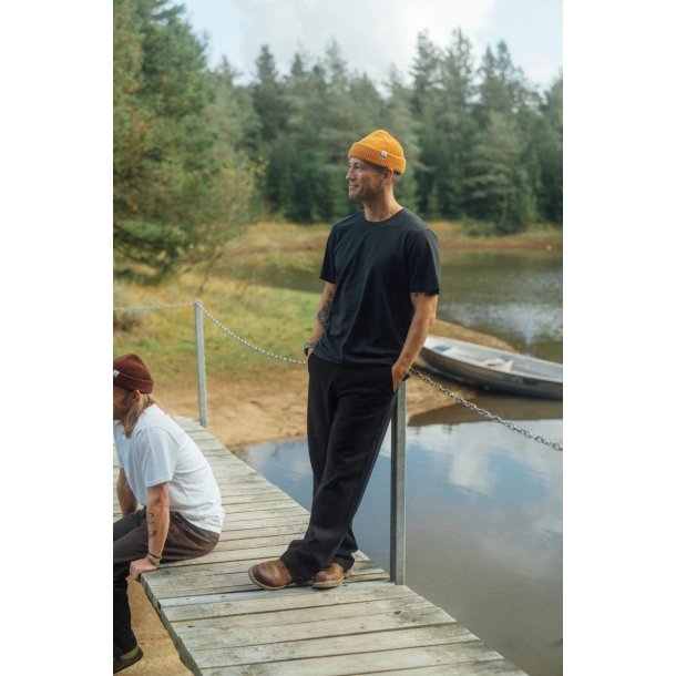 LAKOR Relaxed Twill Pants - black 