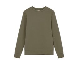 Mos Mosh Abel crew neck sweat - DK army green 