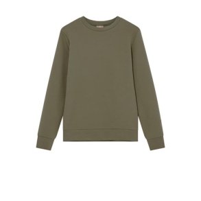 Mos Mosh Abel crew neck sweat - DK army green 