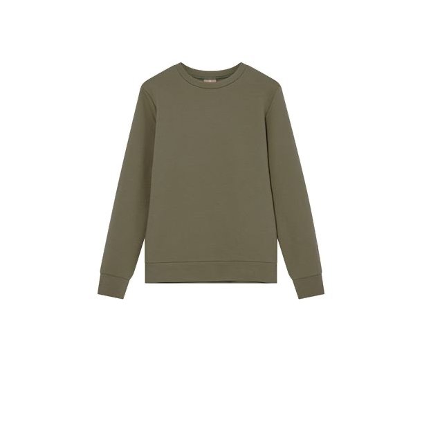 Mos Mosh Abel crew neck sweat - DK army green 