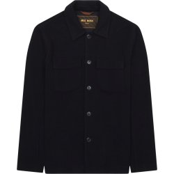 Mos Mosh Austin knit overshirt - navy 