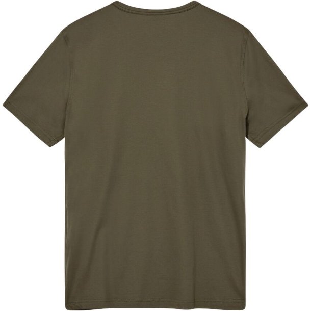 Mos Mosh Perry O-SS tee - army 