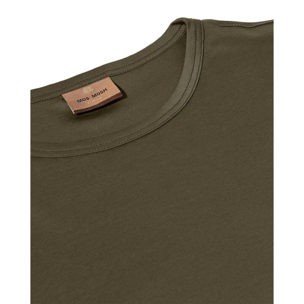 Mos Mosh Perry O-SS tee - army 