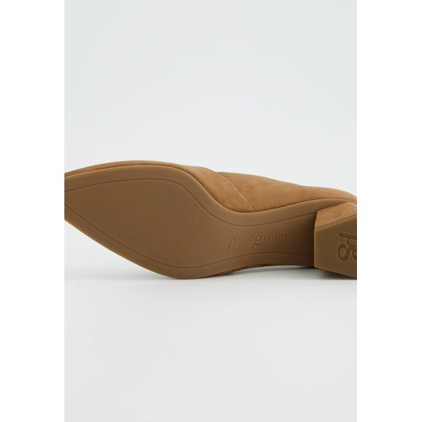 Paul Green suede pump - brun 2815-149