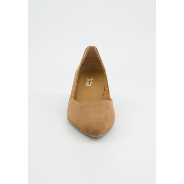 Paul Green suede pump - brun 2815-149