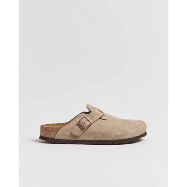Birkenstock Boston suede - sandcastle (smal model)