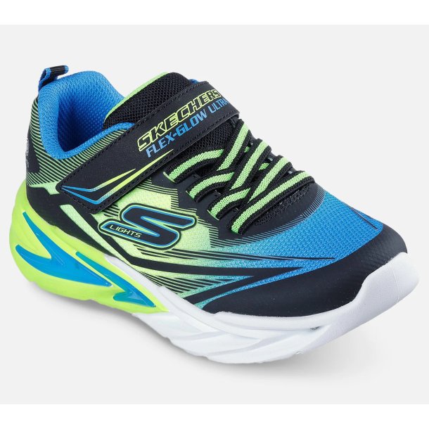 SKECHERS S-Lights: Flex-Glow Ultra - bl/grn 400139L