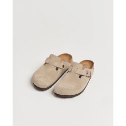 Birkenstock Boston suede - sandcastle (smal model)