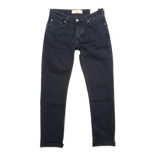 Blue de genes BGvinci black OD jeans - blue black denim PO12274
