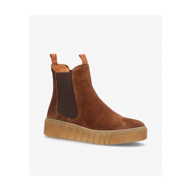 Shoedesign Copenhagen stvle mooved - brun suede