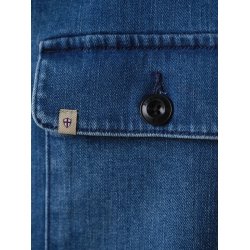 Blue de genes BGpontus denim overshirt - used 60647