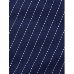 Blue de genes BGcupra Toll shorts - navy stripe 60610