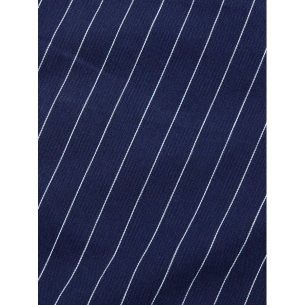 Blue de genes BGcupra Toll shorts - navy stripe 60610