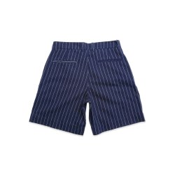 Blue de genes BGcupra Toll shorts - navy stripe 60610