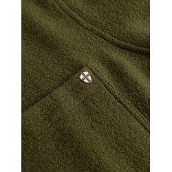 Blue de genes BGhew wool overshirt - winter moss