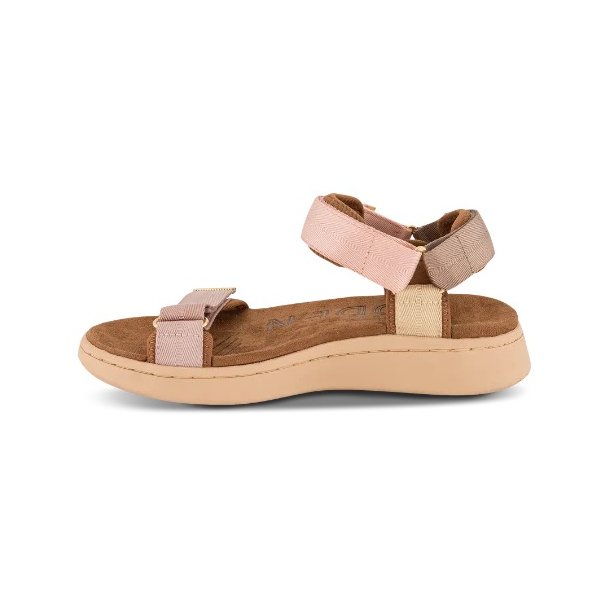 Woden Line sandal - blush multi WL926