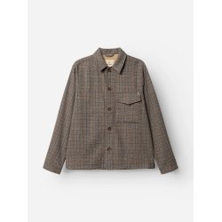 Blue de genes BGmungo check overshirt - grey check 