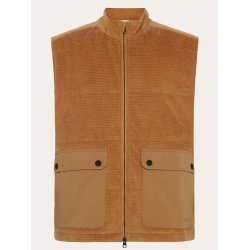 knowledge Cotton organic cotton corduroy vest - apple cinnamon 