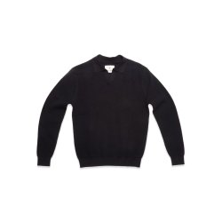 Blue de Gnes Otia L/S polo knit - navy 