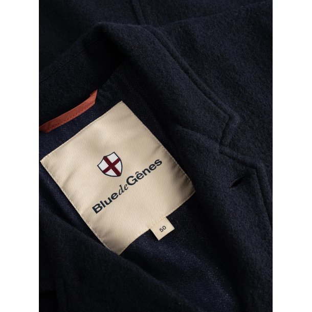 Blue de genes BGlewis wool blazer - dark navy 