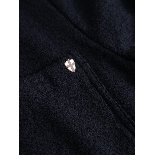 Blue de genes BGlewis wool blazer - dark navy 